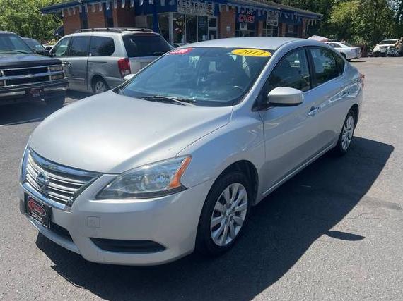 NISSAN SENTRA 2013 3N1AB7AP2DL612411 image