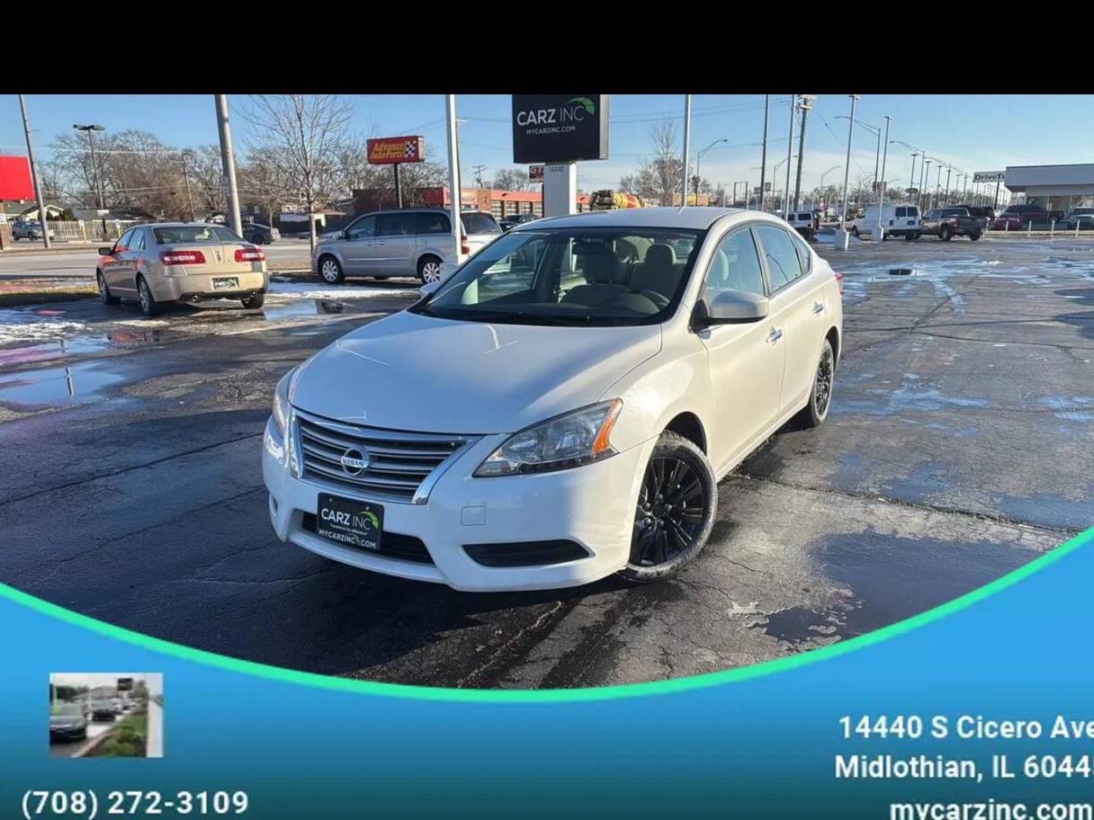 NISSAN SENTRA 2013 3N1AB7AP6DL684258 image