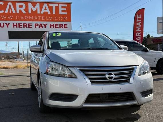 NISSAN SENTRA 2013 3N1AB7AP4DL696652 image