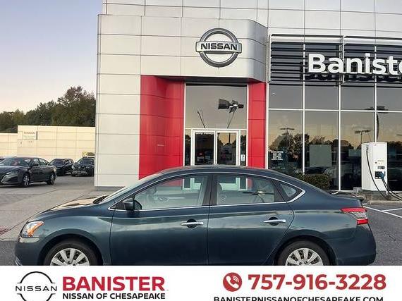 NISSAN SENTRA 2014 3N1AB7AP9EY274087 image
