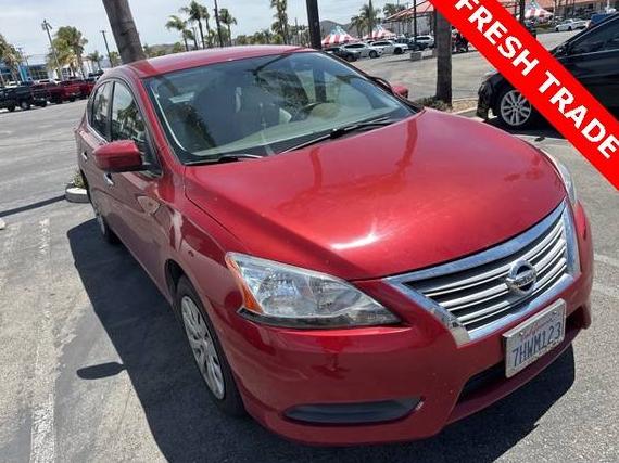 NISSAN SENTRA 2014 3N1AB7AP9EL691643 image