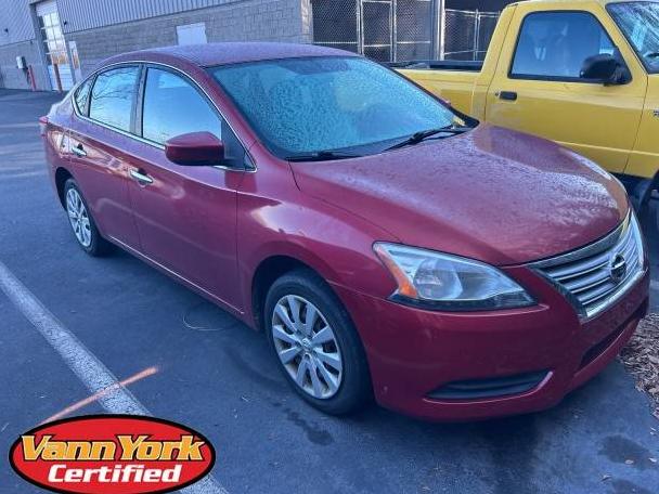 NISSAN SENTRA 2014 3N1AB7AP1EL653789 image