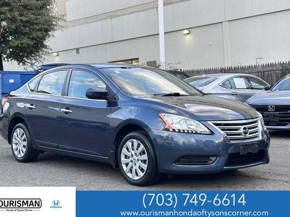 NISSAN SENTRA 2014 3N1AB7APXEL683406 image