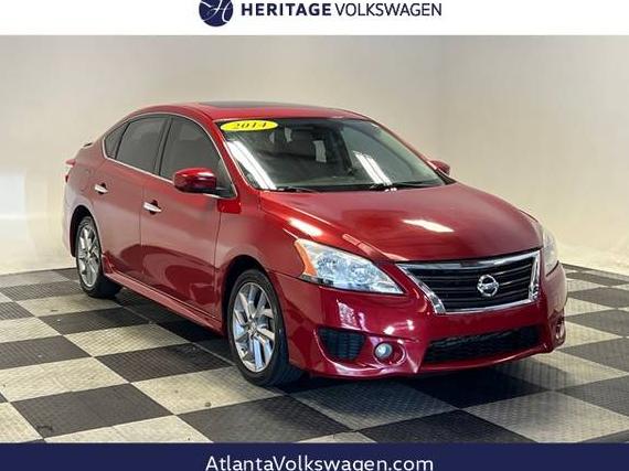 NISSAN SENTRA 2014 3N1AB7AP4EY276653 image