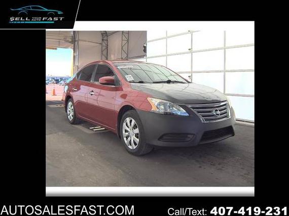 NISSAN SENTRA 2014 3N1AB7AP6EL693379 image
