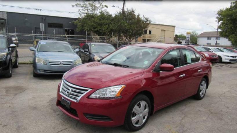 NISSAN SENTRA 2014 3N1AB7AP6EL643064 image