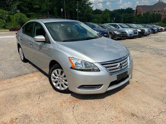 NISSAN SENTRA 2015 3N1AB7APXFY380551 image