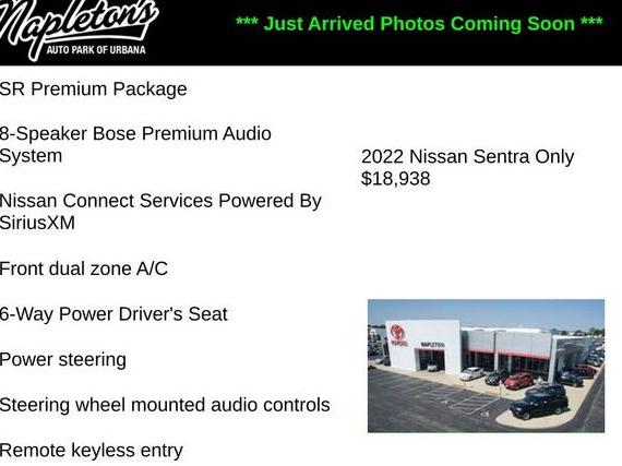 NISSAN SENTRA 2022 3N1AB8DV6NY226515 image
