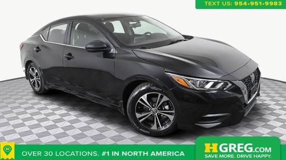NISSAN SENTRA 2022 3N1AB8CV1NY239982 image