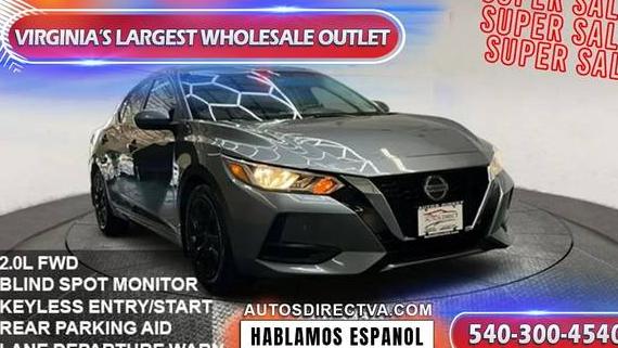 NISSAN SENTRA 2022 3N1AB8BV5NY282979 image