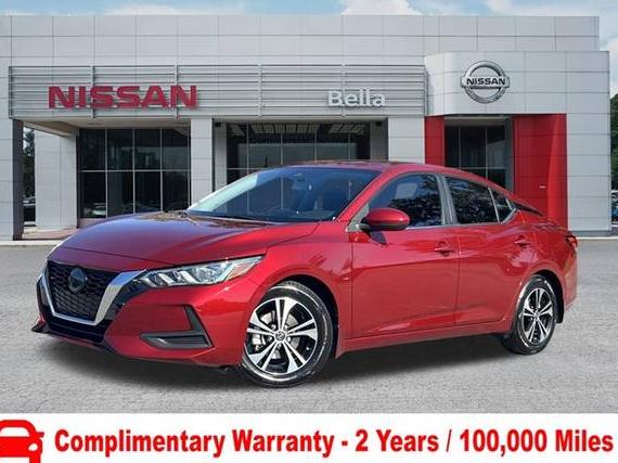 NISSAN SENTRA 2022 3N1AB8CVXNY292115 image