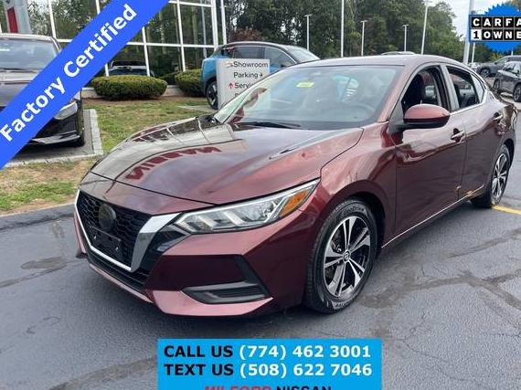 NISSAN SENTRA 2022 3N1AB8CV9NY256867 image NISSAN SENTRA 2022 3N1AB8CV9NY256867 image