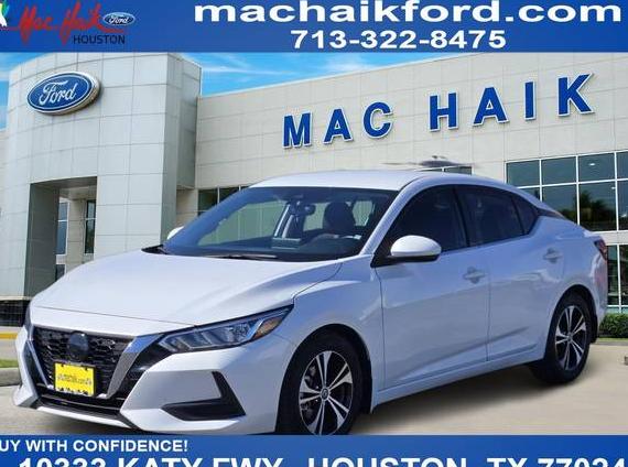 NISSAN SENTRA 2022 3N1AB8CV9NY219298 image