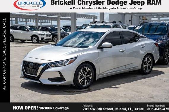 NISSAN SENTRA 2022 3N1AB8CVXNY296813 image