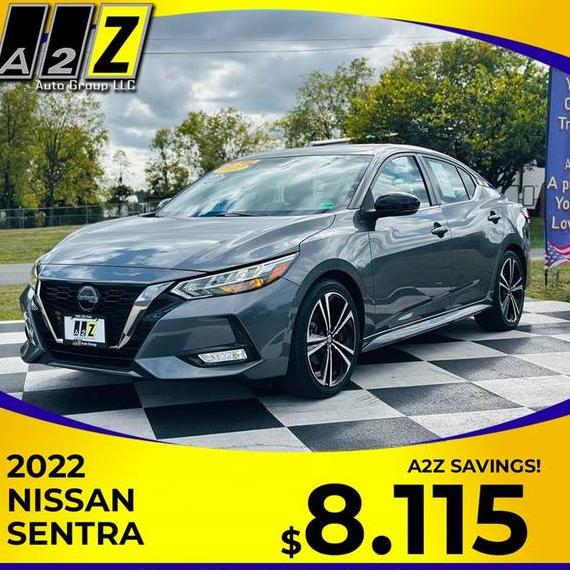 NISSAN SENTRA 2022 3N1AB8DV8NY291009 image NISSAN SENTRA 2022 3N1AB8DV8NY291009 image