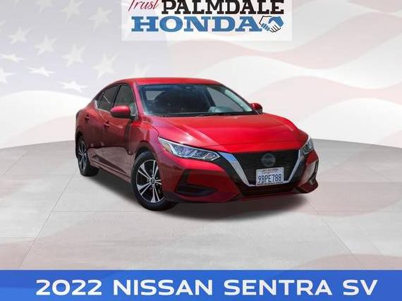 NISSAN SENTRA 2022 3N1AB8CV5NY267588 image