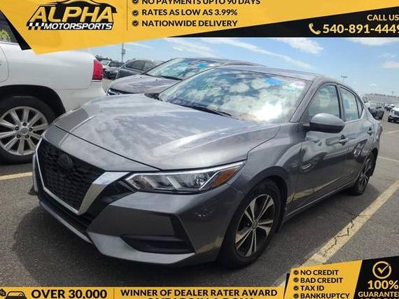 NISSAN SENTRA 2022 3N1AB8CV5NY237913 image