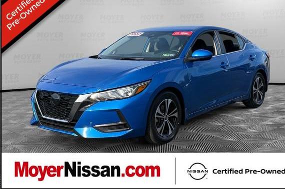 NISSAN SENTRA 2022 3N1AB8CV0NY293497 image