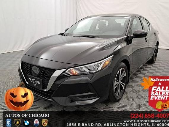 NISSAN SENTRA 2022 3N1AB8CV8NY225707 image