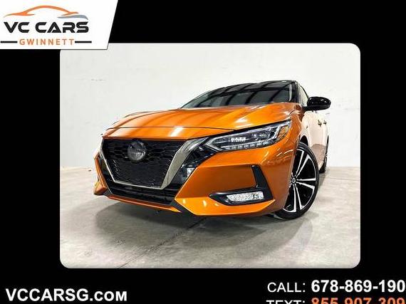 NISSAN SENTRA 2022 3N1AB8DV7NY225843 image