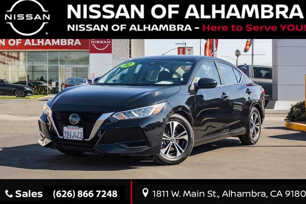 NISSAN SENTRA 2022 3N1AB8CV9NY267934 image