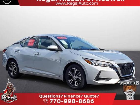 NISSAN SENTRA 2022 3N1AB8CV0NY296609 image