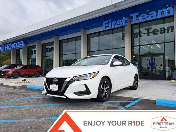 NISSAN SENTRA 2022 3N1AB8CV0NY255185 image