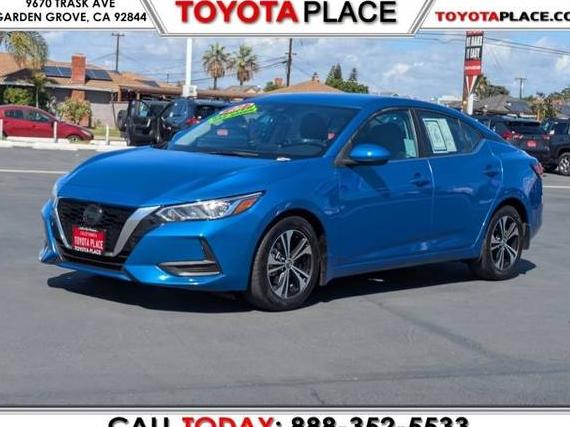 NISSAN SENTRA 2022 3N1AB8CV9NY294499 image