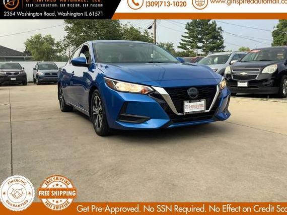 NISSAN SENTRA 2022 3N1AB8CV5NY296220 image