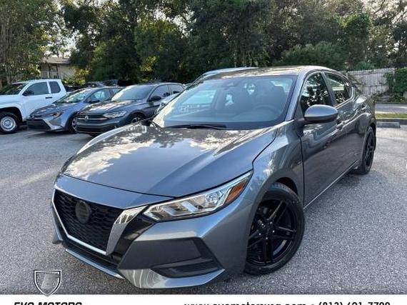 NISSAN SENTRA 2022 3N1AB8BVXNY240145 image