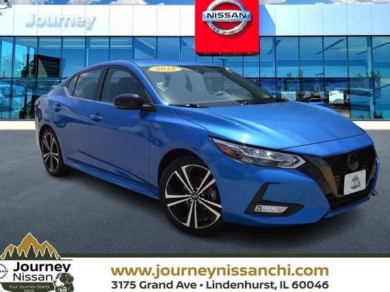 NISSAN SENTRA 2022 3N1AB8DV1NY275332 image