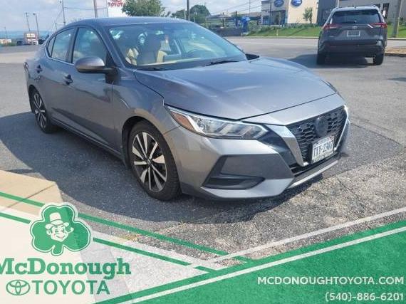 NISSAN SENTRA 2022 3N1AB8CV7NY264448 image