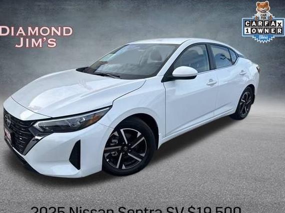 NISSAN SENTRA 2025 3N1AB8CV1SY241355 image