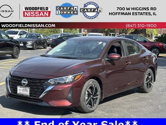 NISSAN SENTRA 2025 3N1AB8CV7SY397836 image