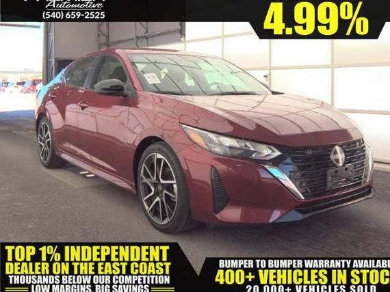 NISSAN SENTRA 2025 3N1AB8DV4SY225102 image