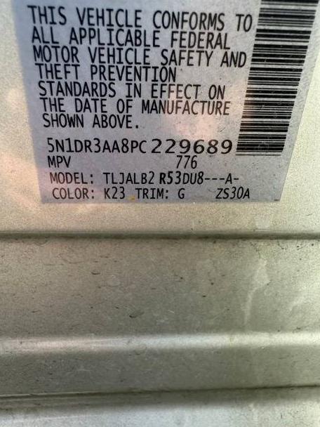 NISSAN PATHFINDER 2023 5N1DR3AA8PC229689 image NISSAN PATHFINDER 2023 5N1DR3AA8PC229689 image