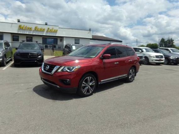 NISSAN PATHFINDER 2017 5N1DR2MMXHC621607 image