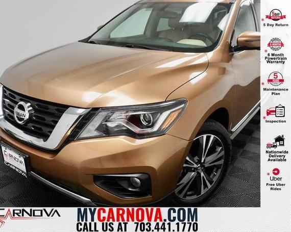 NISSAN PATHFINDER 2017 5N1DR2MM4HC604396 image