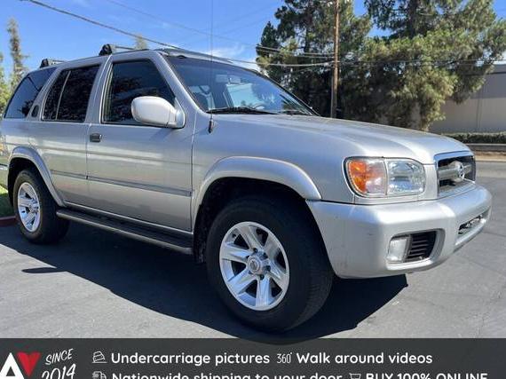 NISSAN PATHFINDER 2002 JN8DR09YX2W707367 image