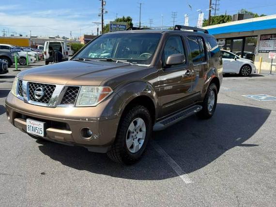 NISSAN PATHFINDER 2005 5N1AR18W25C753880 image