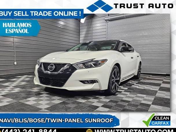 NISSAN MAXIMA 2018 1N4AA6AP6JC397378 image