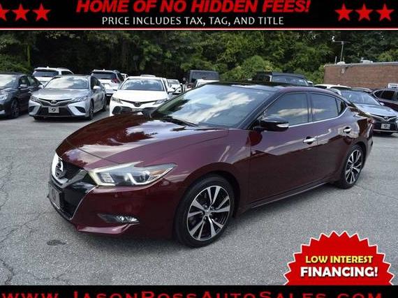 NISSAN MAXIMA 2017 1N4AA6AP6HC456651 image NISSAN MAXIMA 2017 1N4AA6AP6HC456651 image