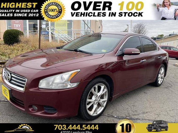 NISSAN MAXIMA 2013 1N4AA5AP4DC806265 image