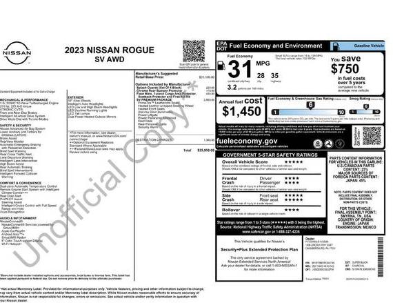 NISSAN ROGUE 2023 5N1BT3BB7PC942146 image NISSAN ROGUE 2023 5N1BT3BB7PC942146 image