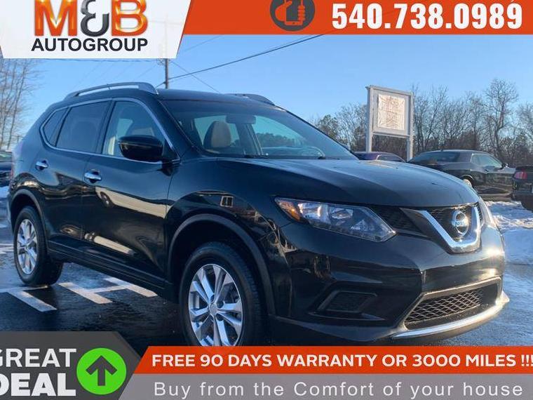 NISSAN ROGUE 2016 KNMAT2MV5GP674224 image