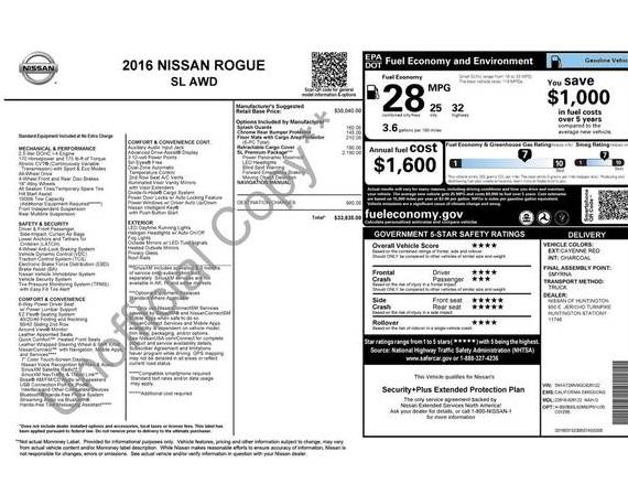 NISSAN ROGUE 2016 5N1AT2MV9GC826122 image NISSAN ROGUE 2016 5N1AT2MV9GC826122 image
