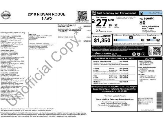 NISSAN ROGUE 2018 JN8AT2MV2JW301952 image NISSAN ROGUE 2018 JN8AT2MV2JW301952 image