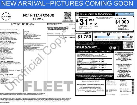 NISSAN ROGUE 2024 5N1BT3BB3RC697431 image NISSAN ROGUE 2024 5N1BT3BB3RC697431 image