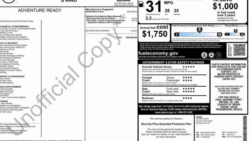 NISSAN ROGUE 2024 5N1BT3ABXRC728420 image