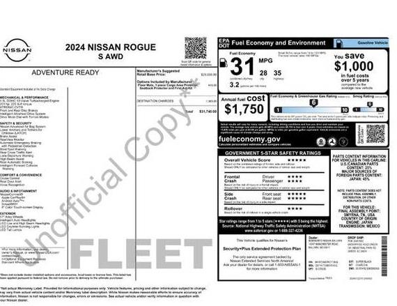 NISSAN ROGUE 2024 5N1BT3AB7RC713065 image NISSAN ROGUE 2024 5N1BT3AB7RC713065 image